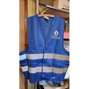 Kamizelka z logiem TGI blue